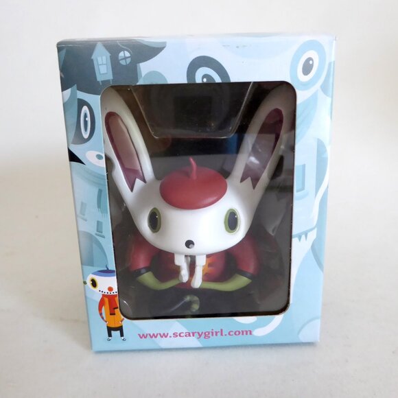 RARE NEW 2004 3” SCARY GIRL DESIGNER URBAN ART VINYL FIGURES LOT OF 7 - Picture 4 of 11